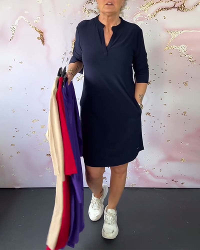 Hanlyn - Élégante Robe Minimaliste