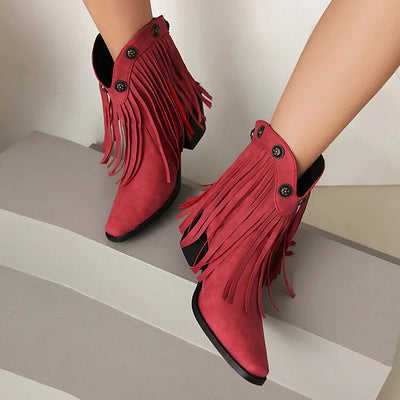 Lila™ | Bottes en daim design