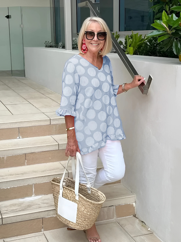 Dulce | Haut Vintage Imprimé