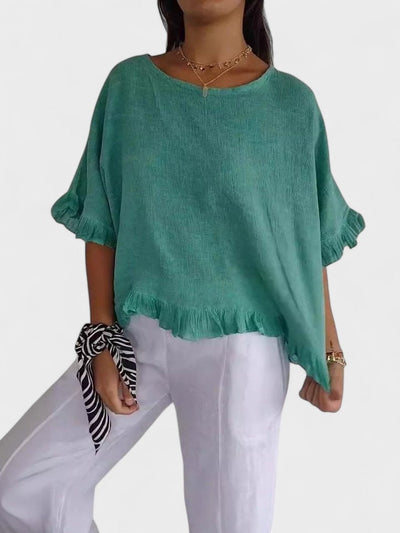 Amanda - Blouse Élégante Décontractée