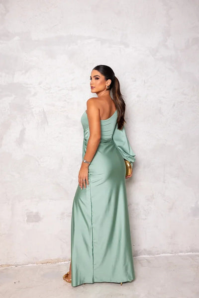 Becca™ | Robe maxi élégante à une épaule