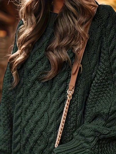 Lottie | Pull en Tricot à Câbles