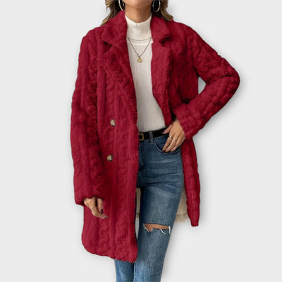 Élodie – Manteau teddy élégant et douillet
