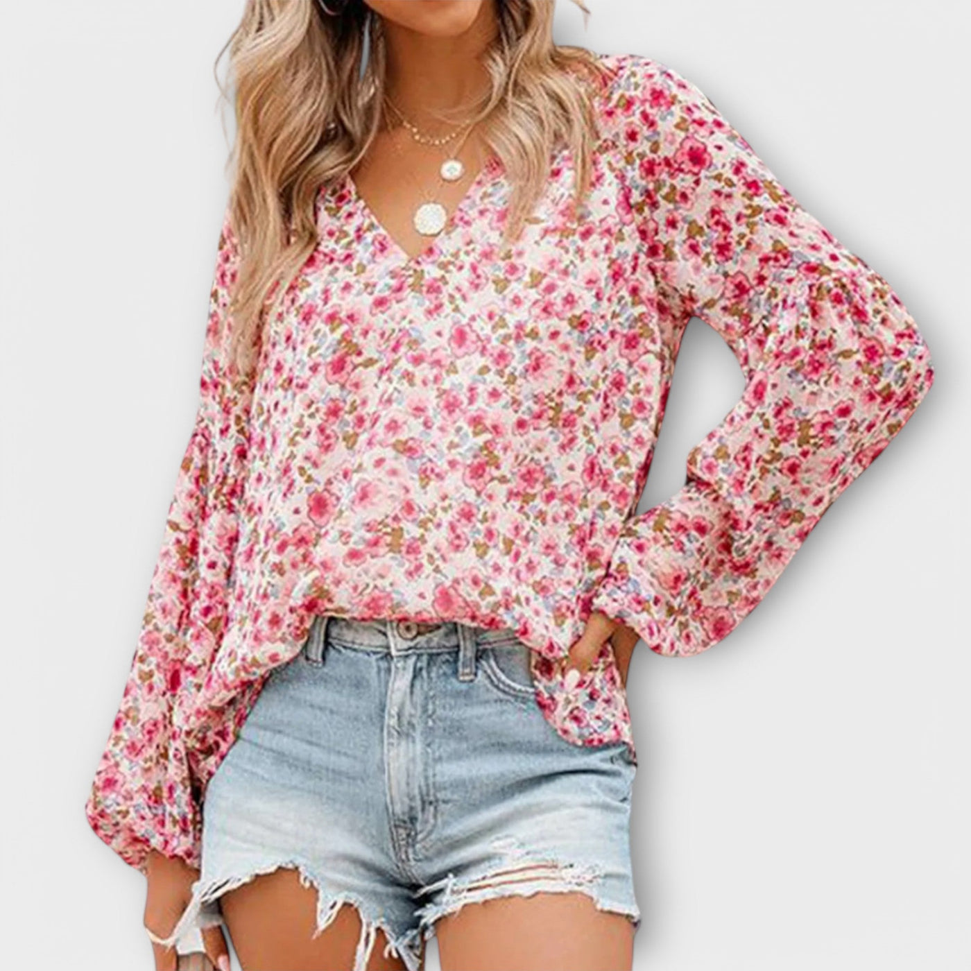 Remi - Blouse à Manches Longues pour Femmes