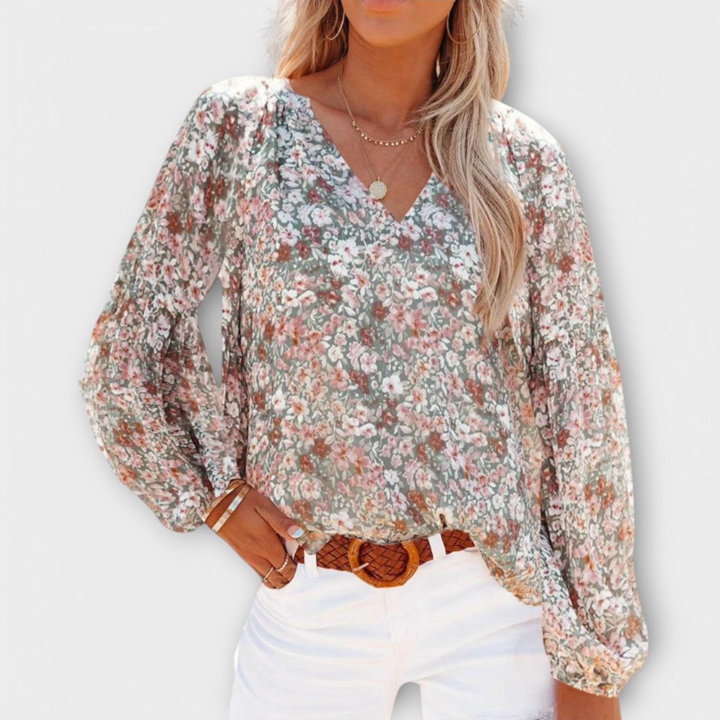 Remi - Blouse à Manches Longues pour Femmes