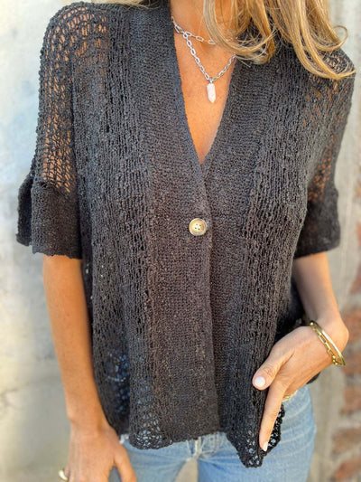Claire - Gilet Aéré Élégant