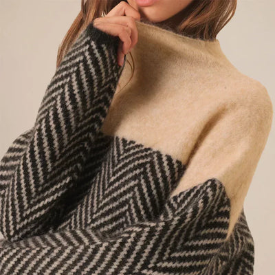 Mira - Pull Torsadé Élégant