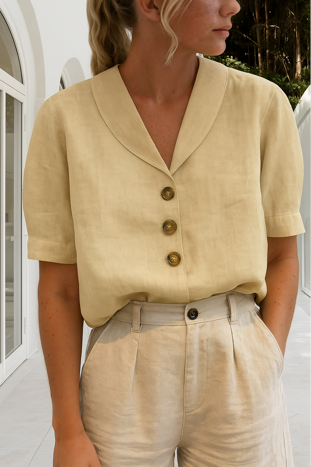 Christina | Blouse Élégante