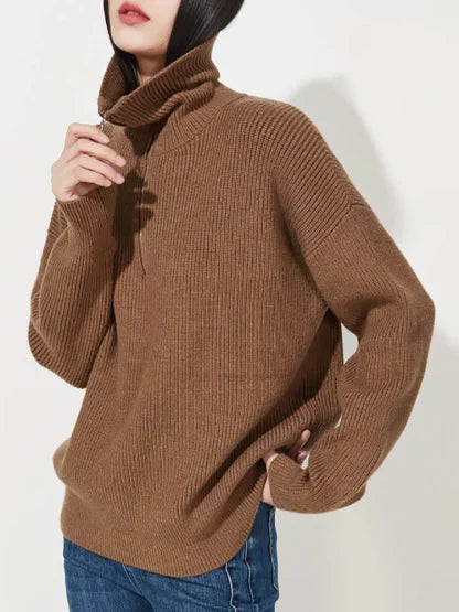 Ava | Pull à Fermeture Éclair