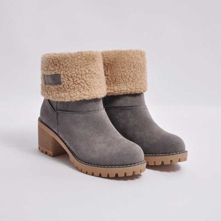 Noémie™ | Bottes Fourrure Chaude