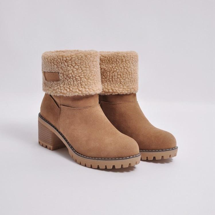 Noémie™ | Bottes Fourrure Chaude