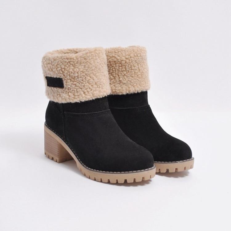 Noémie™ | Bottes Fourrure Chaude