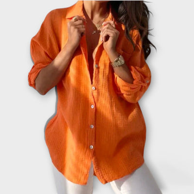 Jessica – Blouse Colorée de Printemps et d'Été