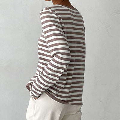 Nicole - Pull Rayé Chic