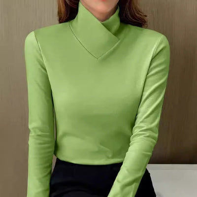 Liora - T-shirt Col Roulé Chic