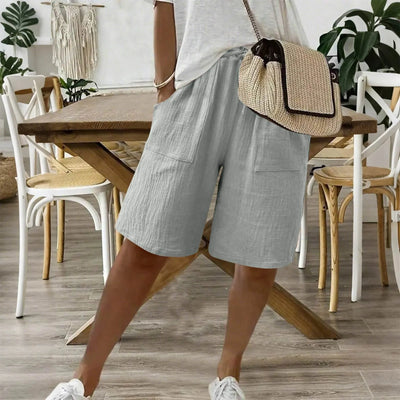 Sienna - Shorts en Coton Lin
