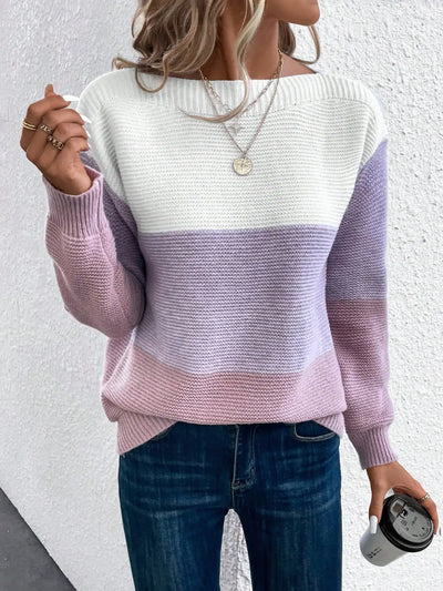 Aurora | Pull Tricoté Ombre