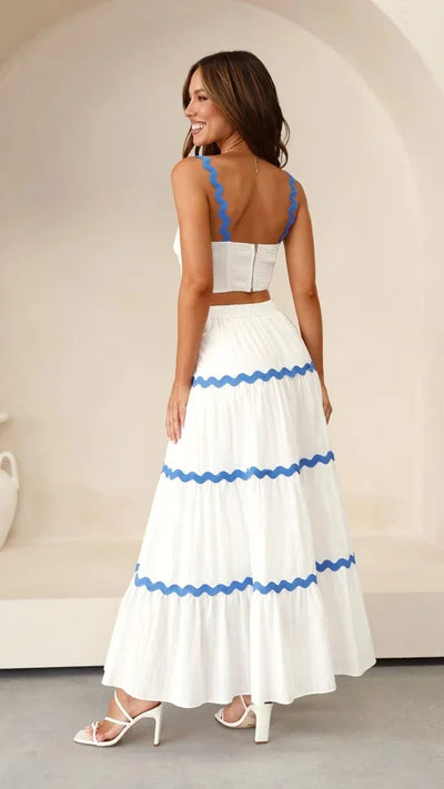 Claudia - Ensemble Top & Jupe Longue