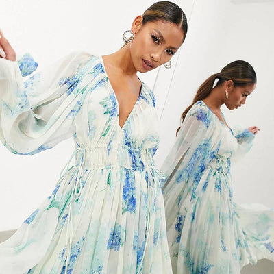 Melaya - Élégante Robe Fluide