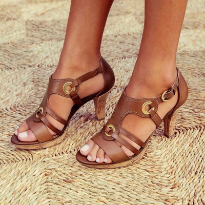 Daniela – Sandales à Talons Confortables