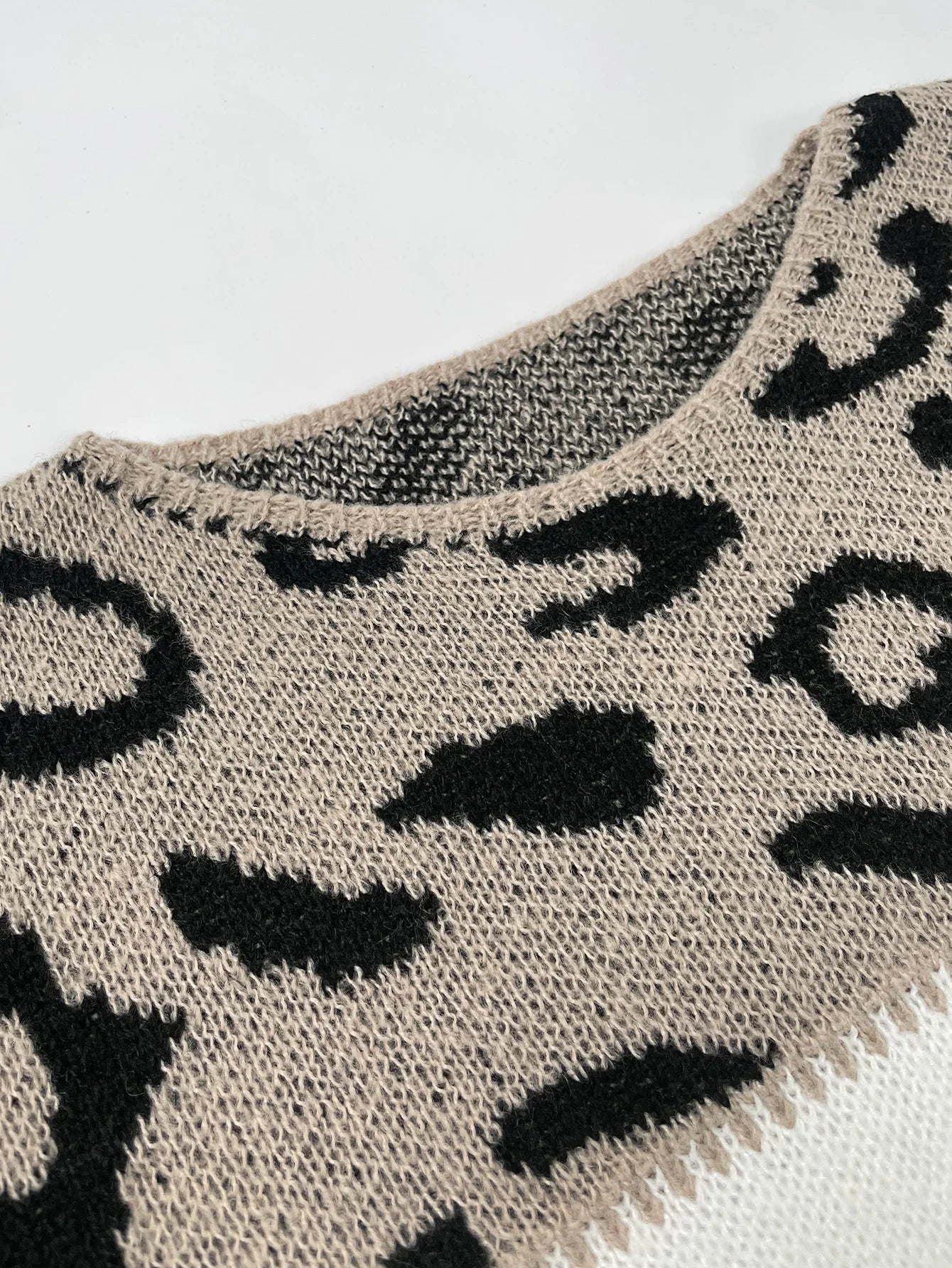 Lela | Pull avec Imprimé Léopard