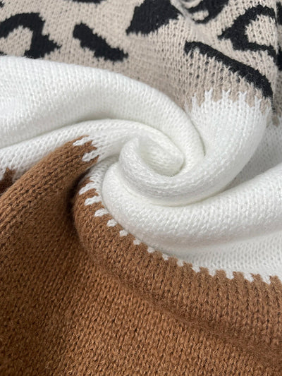 Lela | Pull avec Imprimé Léopard
