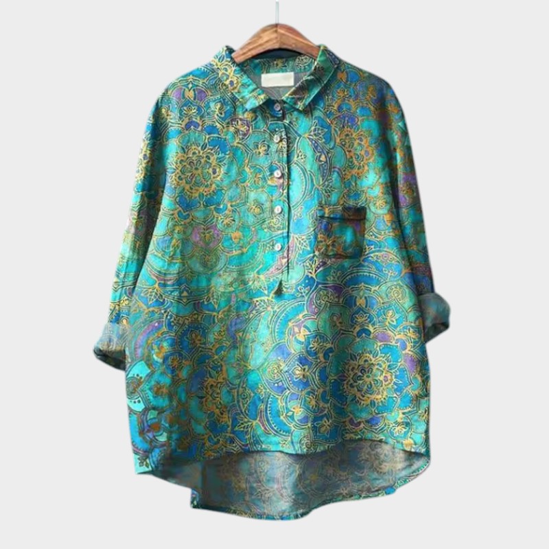 Ivonne | Blouse Premium avec Motifs Floraux