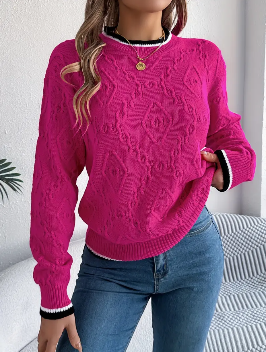 Eva | Pull Col Rond