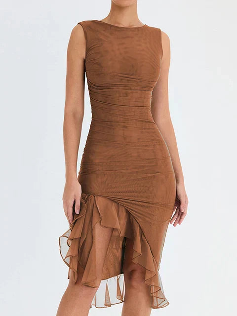 Nancy - Élégante Robe Midi