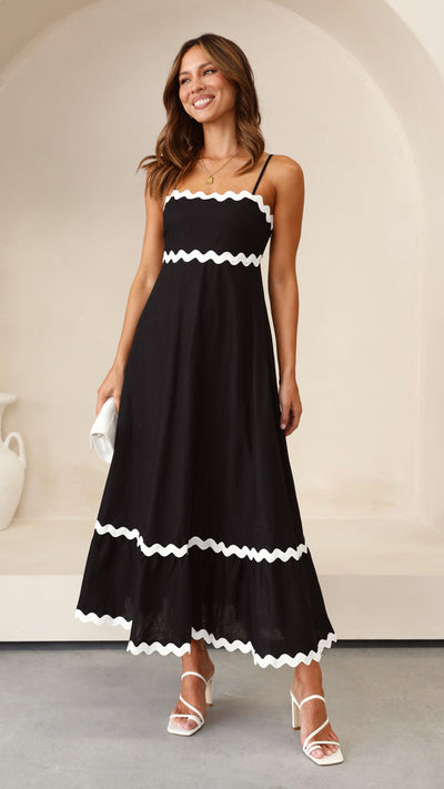 Clara - Robe longue à bretelles