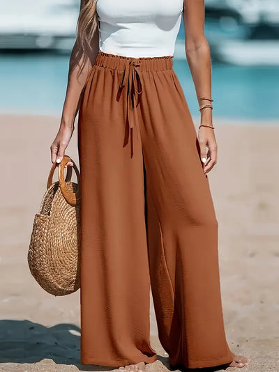 Liv - Pantalons Taille Haute Élégants