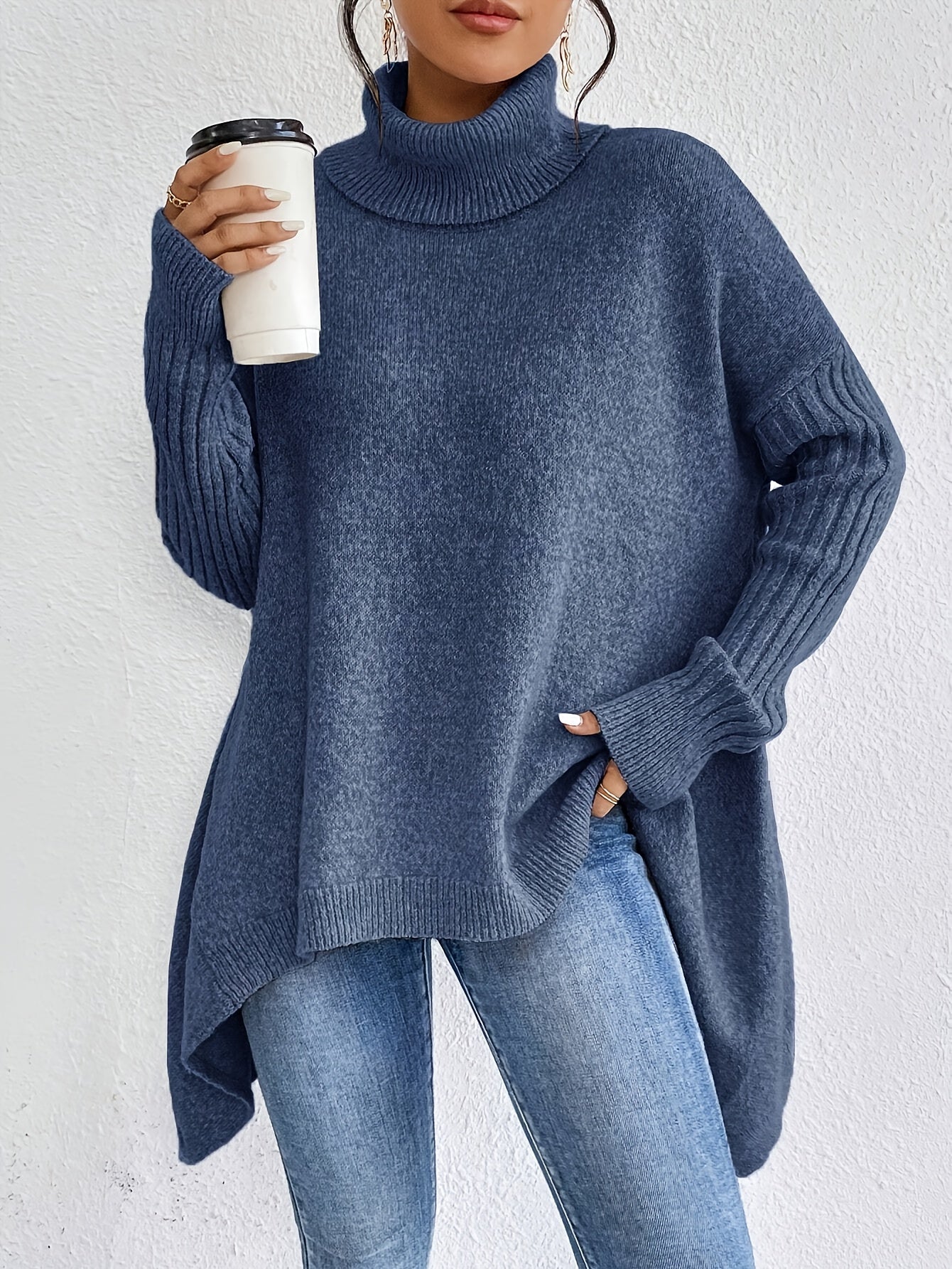 Hélène – Manteau oversize élégant et sophistiqué