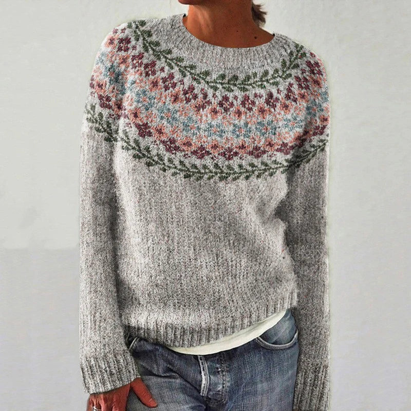 Silvana™ - Pull Rétro Confortable