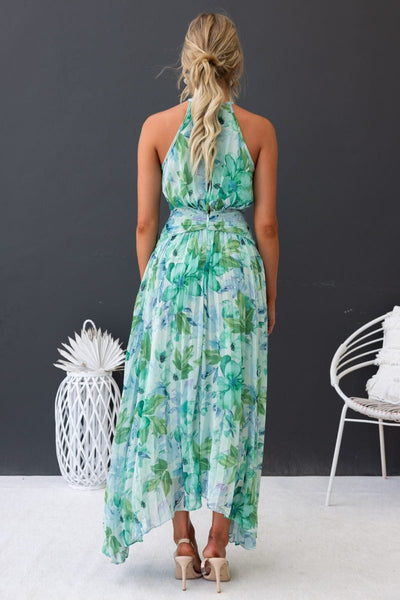 Mavis - Robe Longue Fleurie Chic