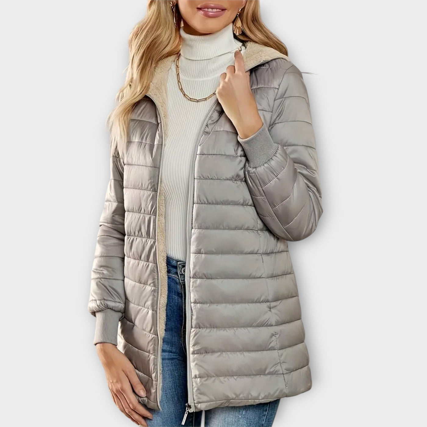Élodie – Veste puffer élégante et décontractée