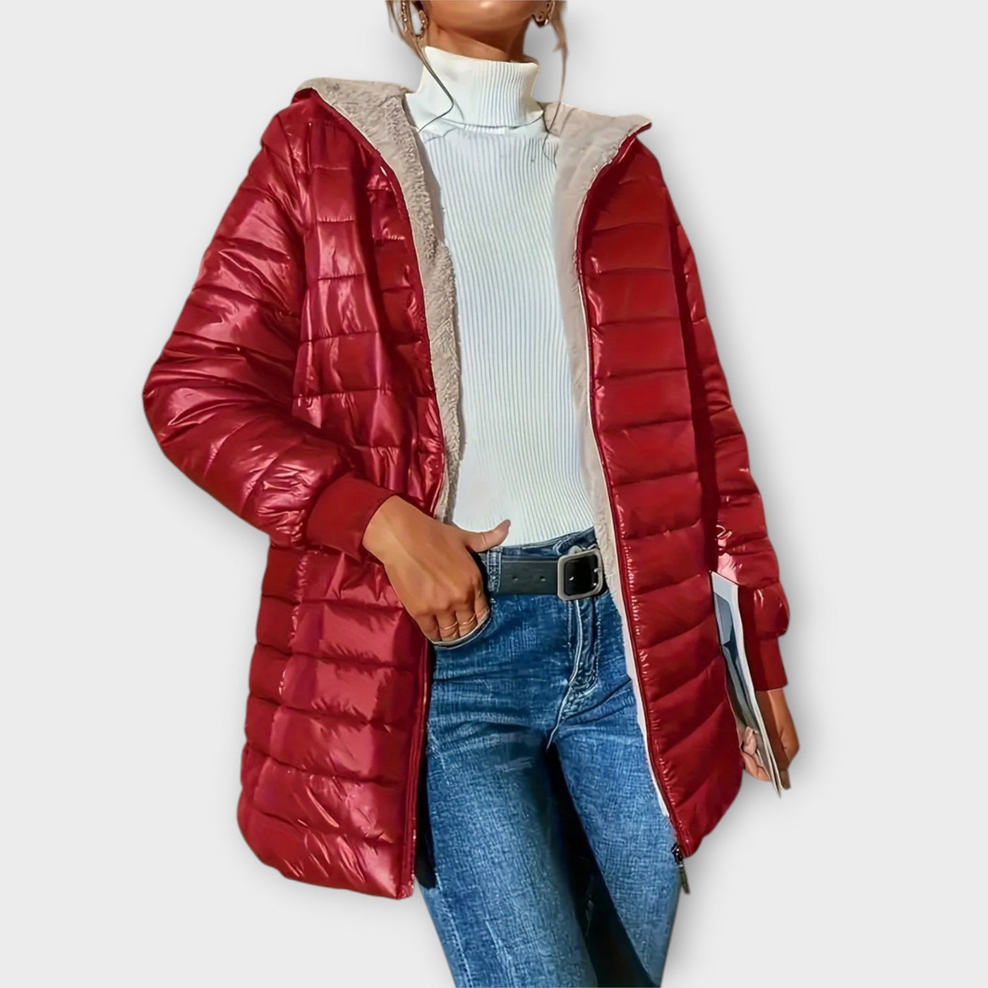 Élodie – Veste puffer élégante et décontractée