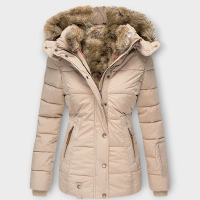 Juliette – Manteau d'hiver en fourrure élégante