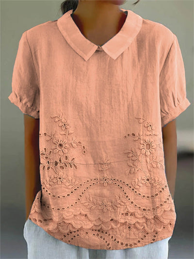 Lily | Chemise en Broderie Florale