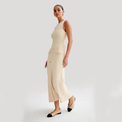 Esme - Élégante Robe Sans Manches