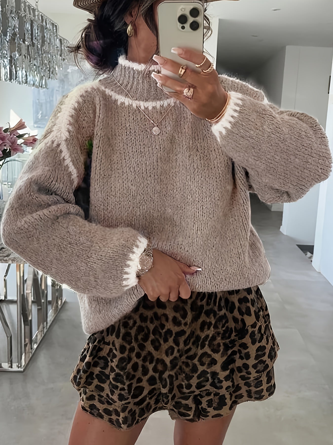 Florence – Pull col roulé élégant pour l'hiver