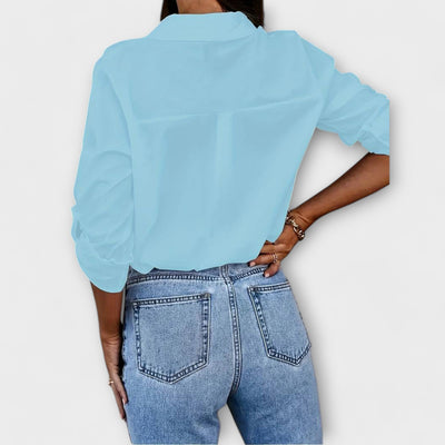 Jessica - blouse décontractée avec col en V