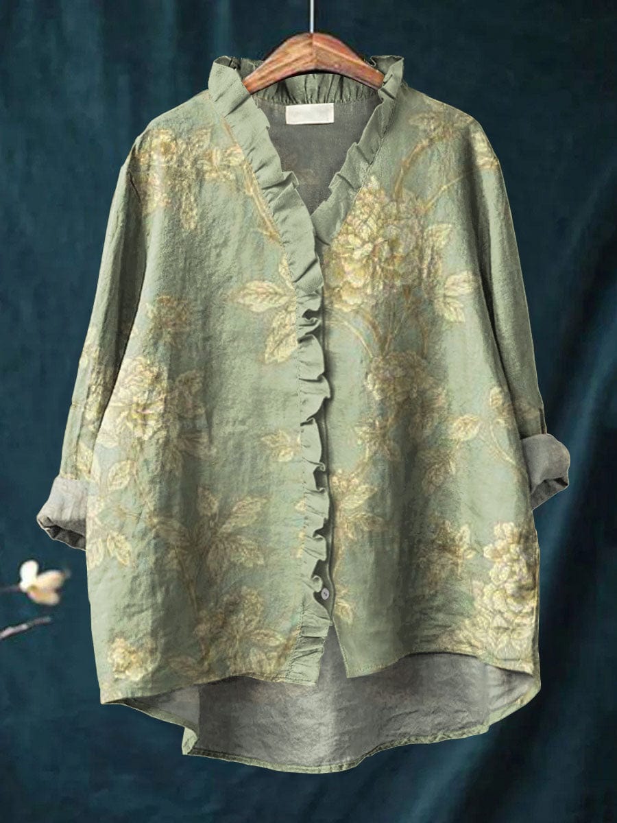 Blouse en Lin Rosalinde