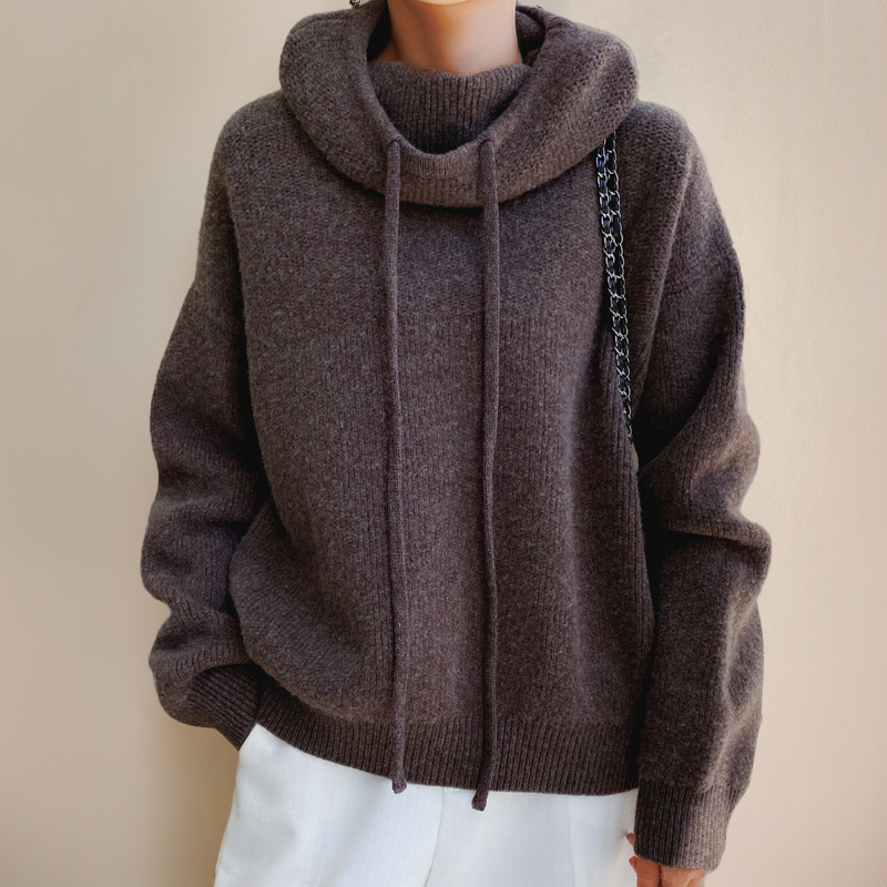 SAM | Pull Col Roulé Élégant