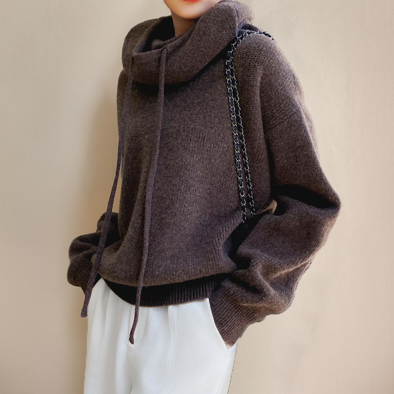 SAM | Pull Col Roulé Élégant