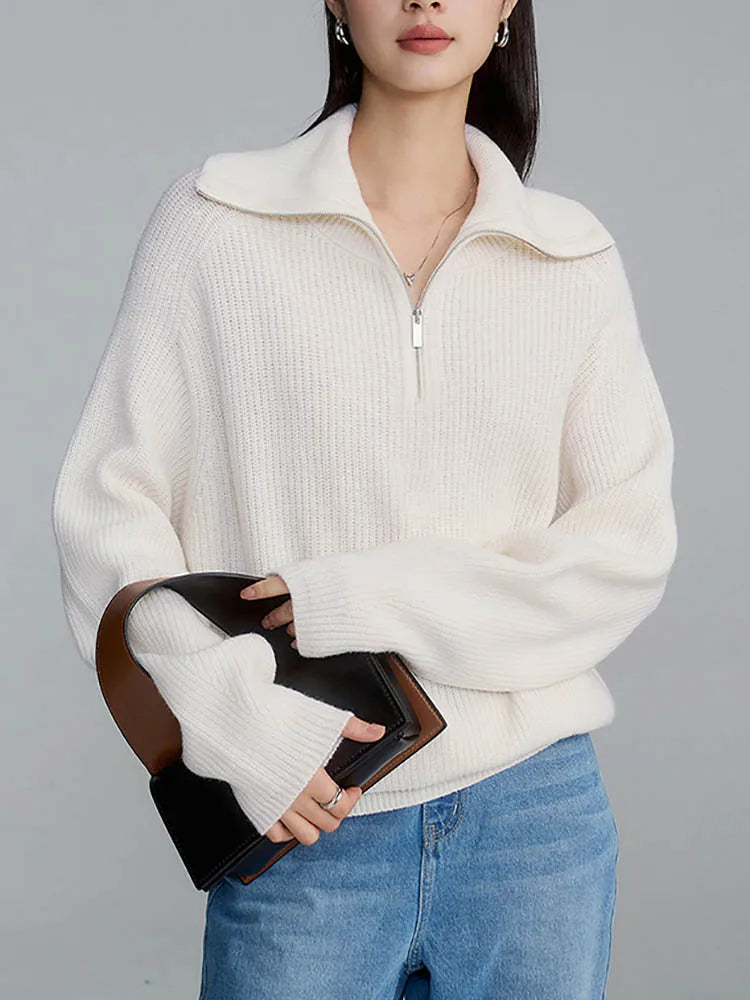 Ava | Pull à Fermeture Éclair