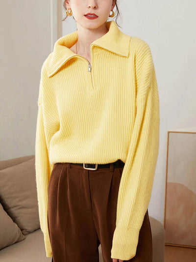 Ava | Pull à Fermeture Éclair