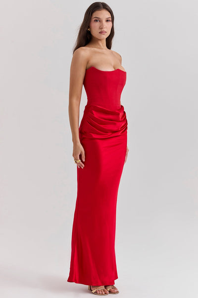 Lilly - Robe Bustier Élégante