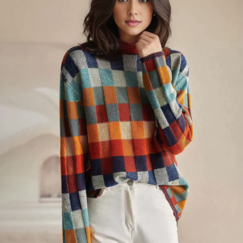 MIRA | Pull Col Roulé