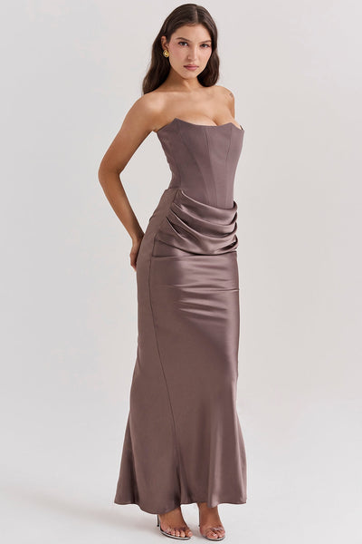 Lilly - Robe Bustier Élégante