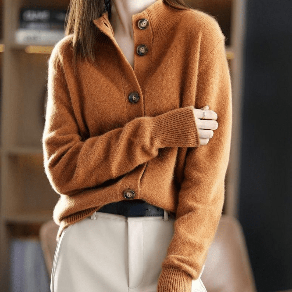Paulette | Cardigan en Maille Confortable